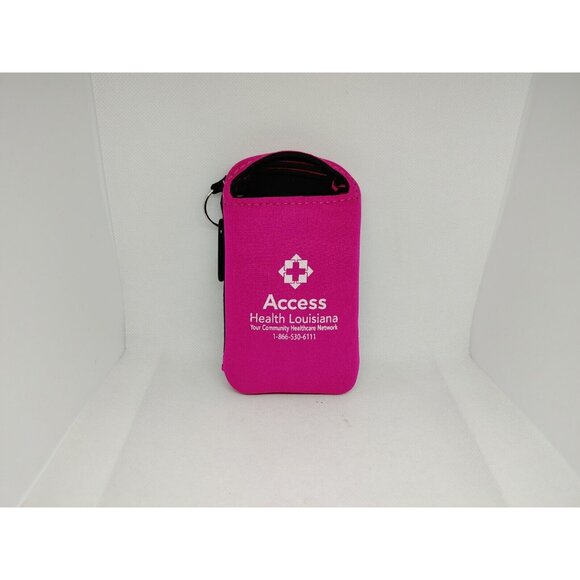 Travel Soft Case, Zippered Neoprene Pouch w/Clip for Men Womenfor traveling - Picture 1 of 2